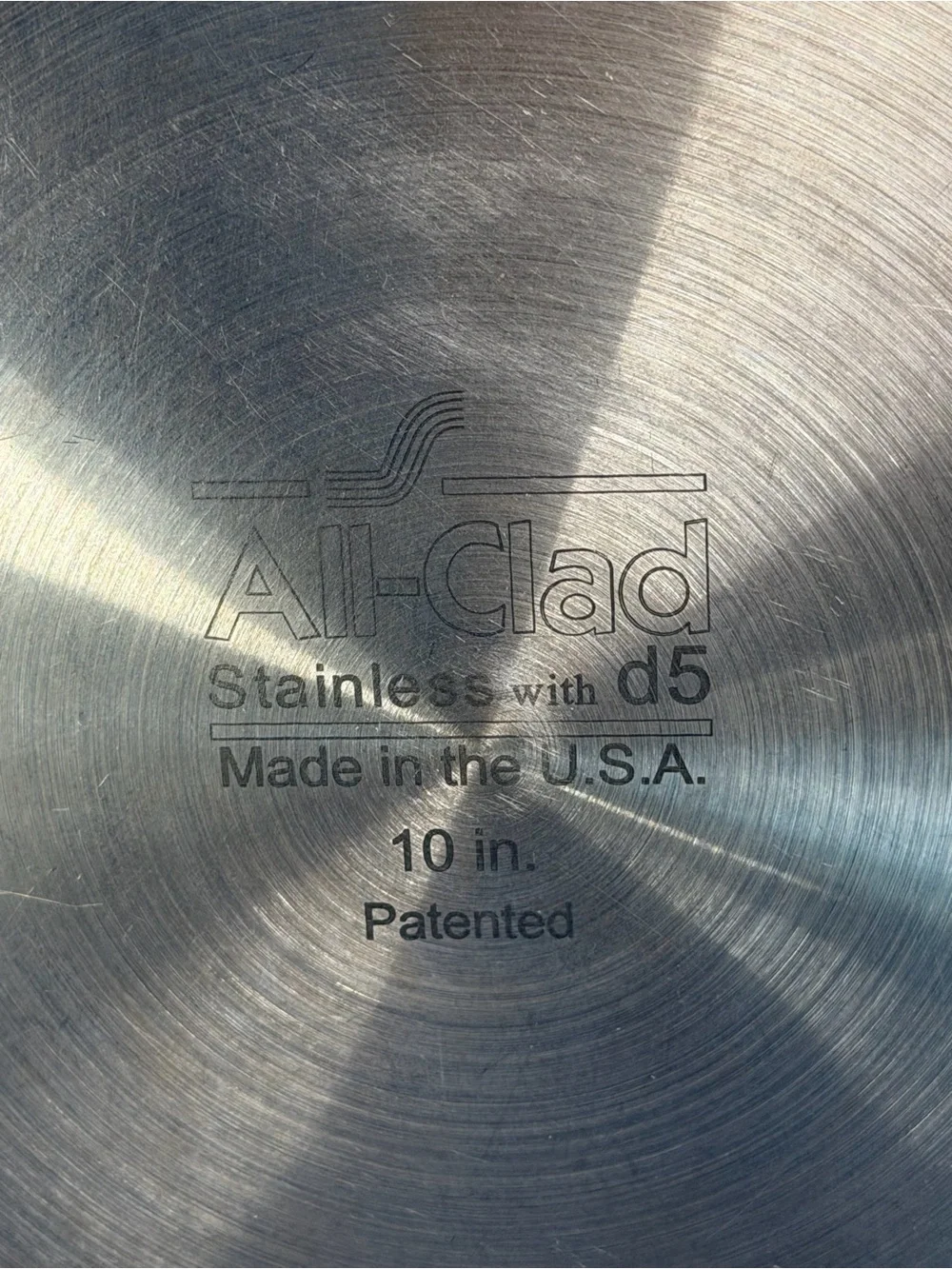 All Clad D5 Stainless Steel Frying Pan Set 8